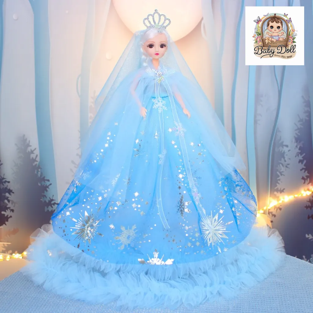 Elsa Doll with Stone Eyes